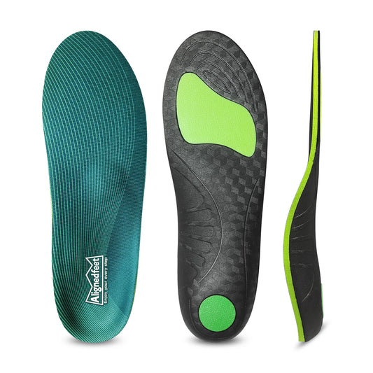 Orthotic Insoles for Flat Feet – Arch Support Inserts for Fallen Arches & Foot Alignment - PTCCS