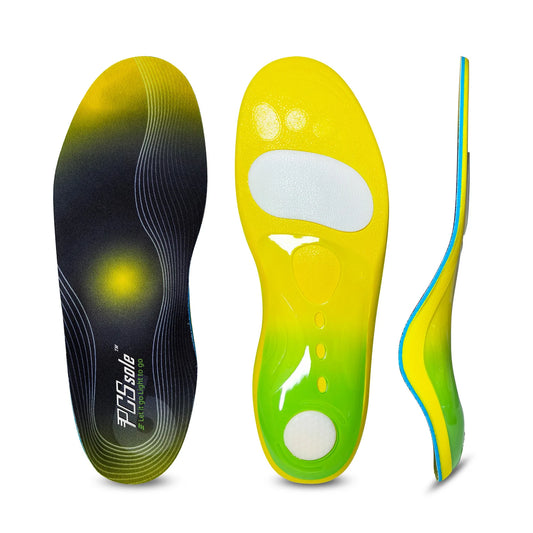High Arch Support Insoles – Corrective Orthotic Inserts for Overpronation & Pain Relief - PTCCS