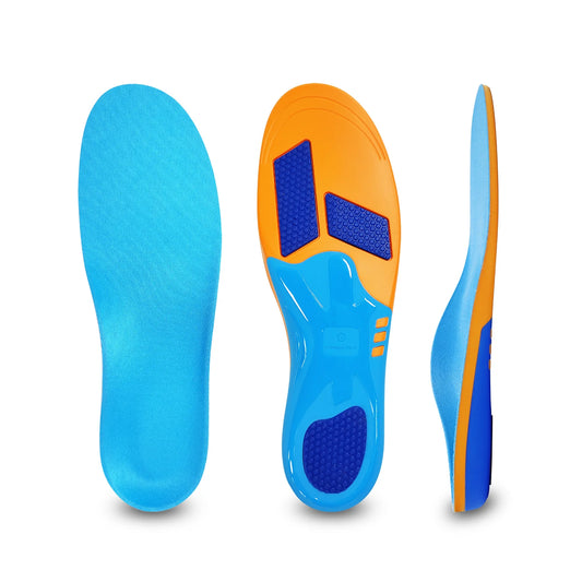Heavy Duty Orthotic Insoles – Arch Support Inserts for Flat Feet & Pain Relief - PTCCS