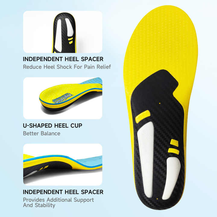 Orthopaedic Arch Support Insoles – Pressure Relief Inserts for Plantar Fasciitis & Foot Fatigue - PTCCS