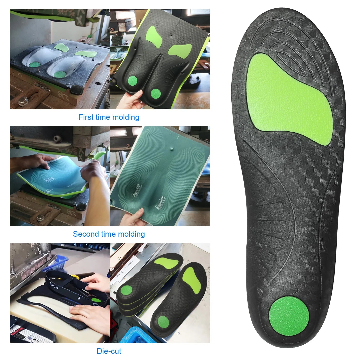 Orthotic Insoles for Flat Feet – Arch Support Inserts for Fallen Arches & Foot Alignment - PTCCS