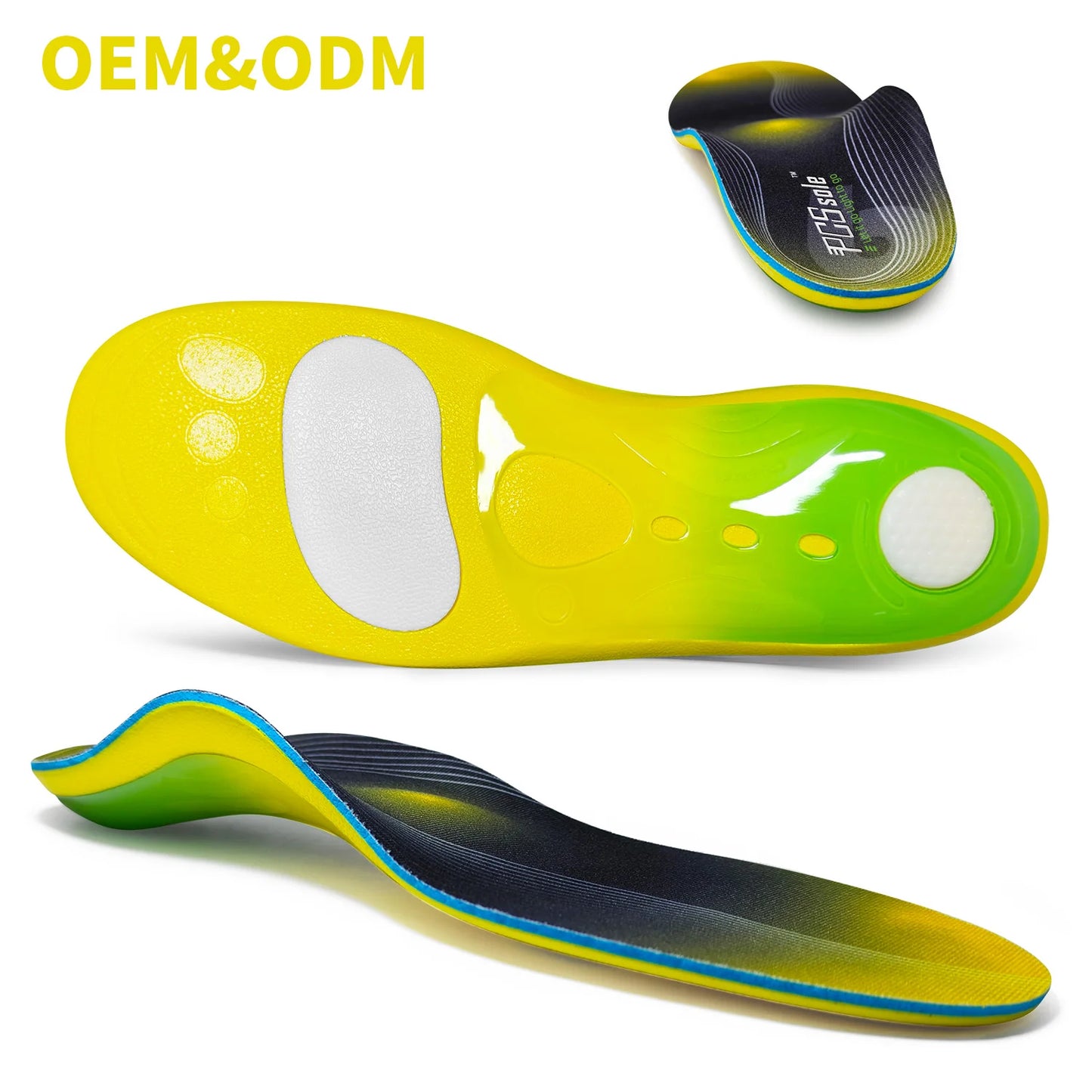 High Arch Support Insoles – Corrective Orthotic Inserts for Overpronation & Pain Relief - PTCCS