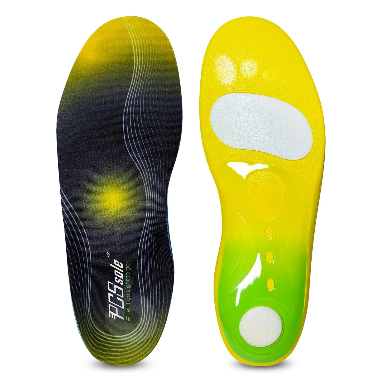 High Arch Support Insoles – Corrective Orthotic Inserts for Overpronation & Pain Relief - PTCCS