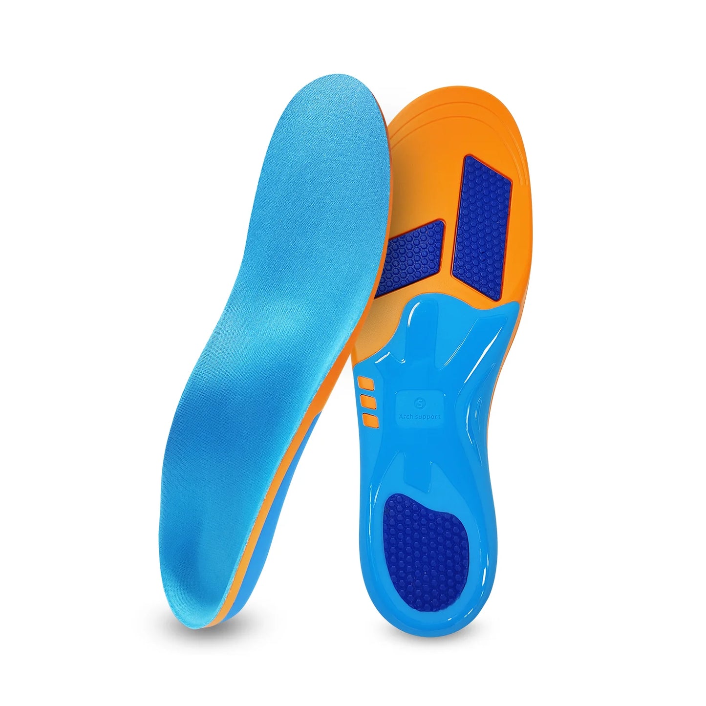 Heavy Duty Orthotic Insoles – Arch Support Inserts for Flat Feet & Pain Relief - PTCCS